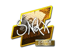 Aufkleber | Snax (Glanz) | Atlanta 2017