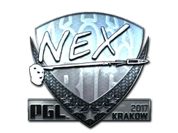 Klistermärke | nex (Foil) | Krakow 2017