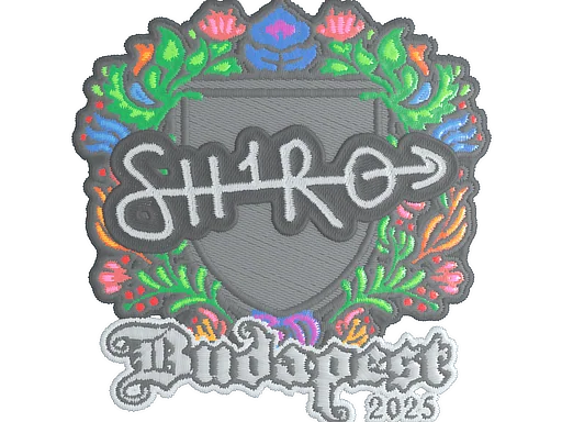 Adesivo | sh1ro (Bordado) | Budapeste 2025