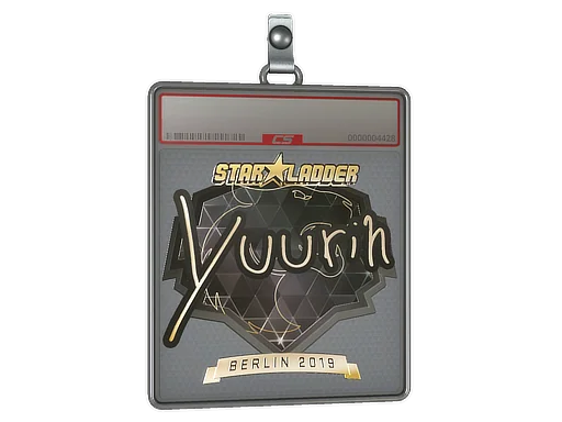 Aufkleberhülle | yuurih (Gold) | Berlin 2019