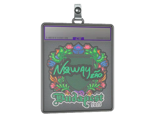 Sticker Slab | noway (Embroidered) | Budapest 2025