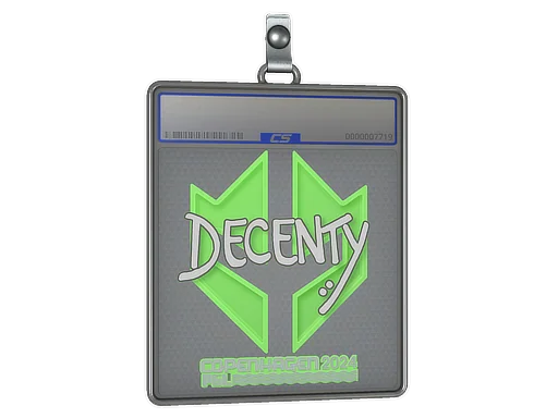 Placa de pegatinas | decenty | Copenhague 2024