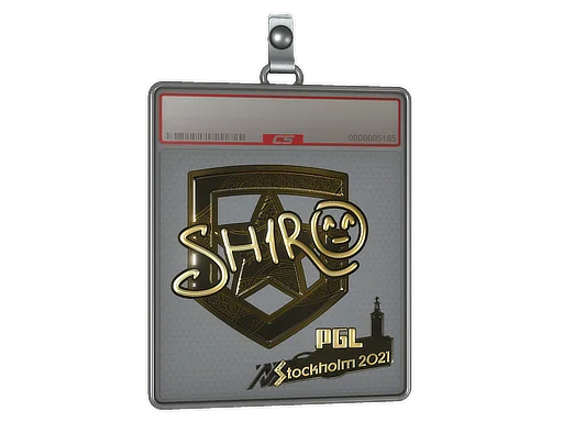 Aufkleberhülle | sh1ro (Gold) | Stockholm 2021