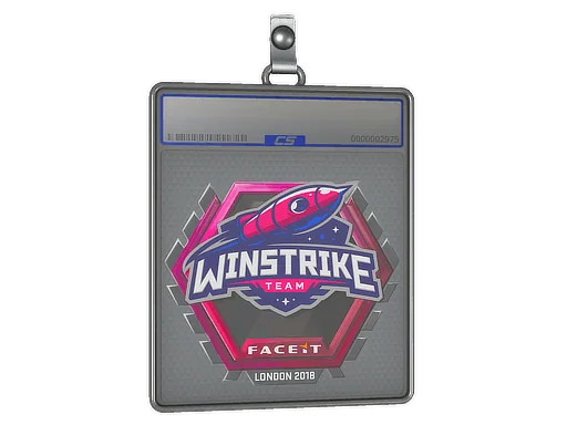 Klistermärkesfodral | Winstrike Team | London 2018