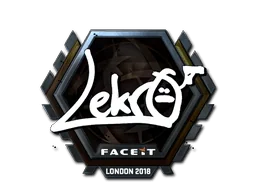 Klistermärke | Lekr0 (Foil) | London 2018