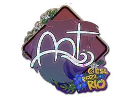 Aufkleber | arT (Glitzer) | Rio 2022