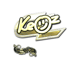 Klistermärke | Keoz (Guld) | Paris 2023
