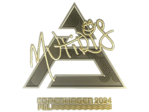 印花 | MUTiRiS（金色）| 2024年哥本哈根锦标赛