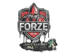 Versiegeltes Graffito | forZe eSports | Antwerpen 2022