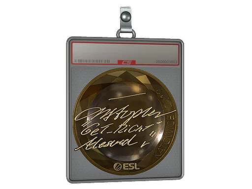 Aufkleberhülle | GeT_RiGhT (Gold) | Kattowitz 2019