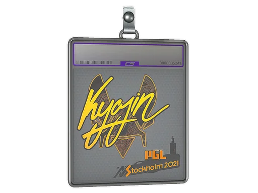 Placa de pegatinas | Kyojin (holográfica) | Estocolmo 2021
