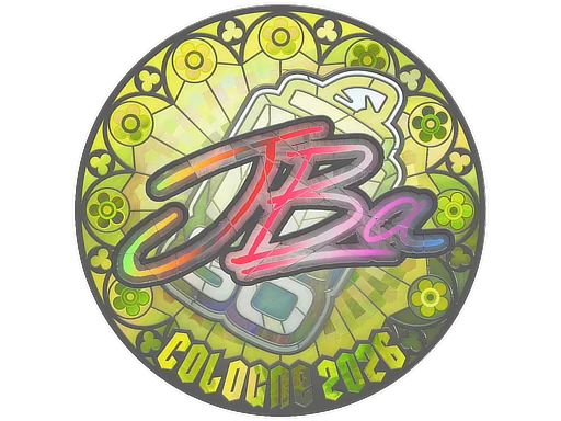 Naklejka | JBa (holograficzna) | Kolonia 2026