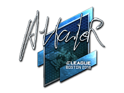 Naklejka | Attacker (foliowana) | Boston 2018