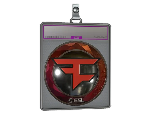 Placa de pegatinas | FaZe Clan (reflectante) | Katowice 2019