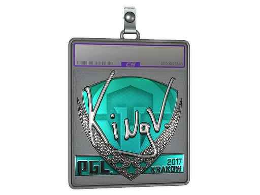 Klistermärkesfodral | kNgV- (Foil) | Krakow 2017