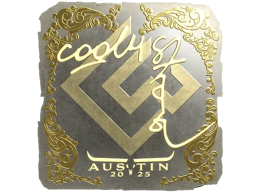 Aufkleber | cool4st (Gold) | Austin 2025