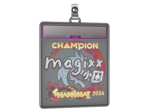 Pokrowiec na naklejkę | magixx (holograficzna, mistrz) | Szanghaj 2024