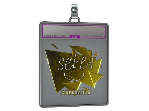 Klistermärkesfodral | seized (Foil) | Cologne 2016