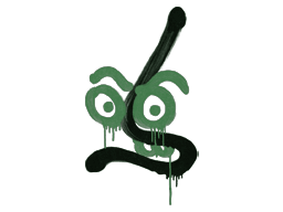 Grafite Lacrado | MP7 (Coice) (Verde selva)
