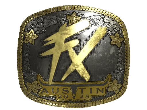 Adesivo | Fluxo (Dourado) | Austin 2025