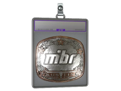 Placa de Adesivo | MIBR (Brilhante) | Austin 2025