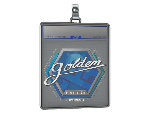 Placa de pegatinas | Golden | Londres 2018