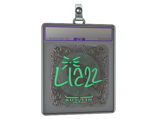 Placa de pegatinas | Liazz (reflectante) | Austin 2025