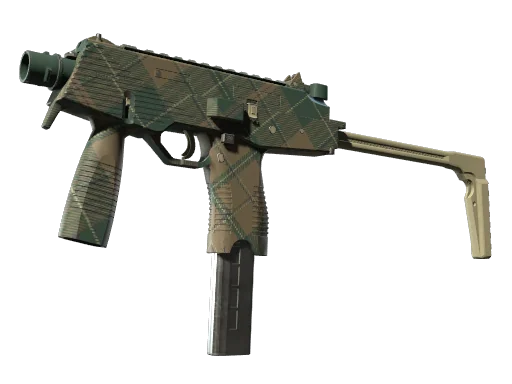 MP9 | Green Plaid
