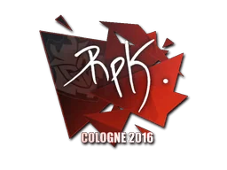 Klistermärke | RpK | Cologne 2016