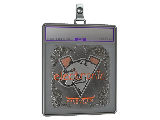 Placa de Adesivo | electronic (Brilhante) | Austin 2025