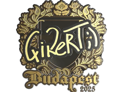 印花 | qikert（金色）| 2025年布达佩斯锦标赛