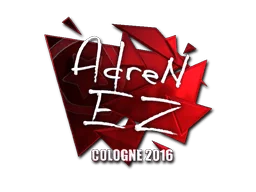 Klistermärke | AdreN (Foil) | Cologne 2016