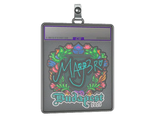 印花板 | MAJ3R（刺绣）| 2025年布达佩斯锦标赛