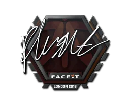 Sticker | flusha | London 2018