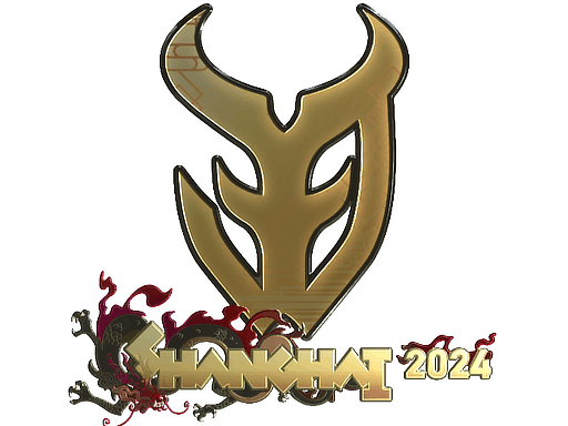 Sticker | 3DMAX (Gold) | Shanghai 2024