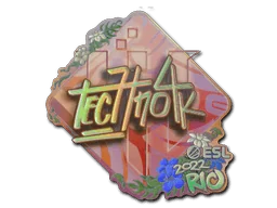 Aufkleber | Techno4K (Holo) | Rio 2022