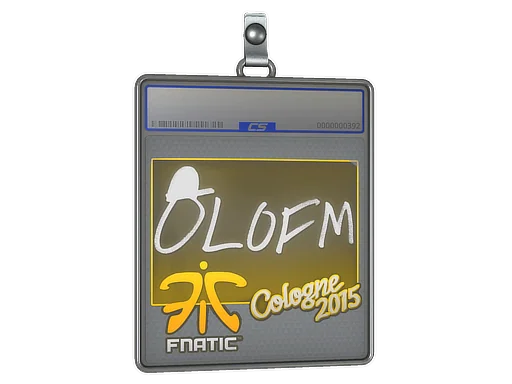 Placa de pegatinas | olofmeister | Colonia 2015