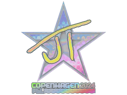 Naklejka | JT (holograficzna) | Kopenhaga 2024