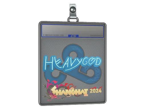 Placa de Adesivo | Heavygod | Xangai 2024