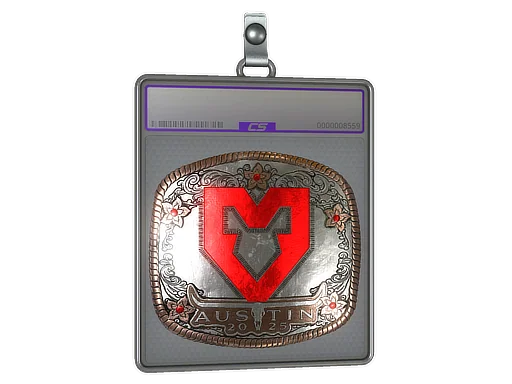 Placa de pegatinas | MOUZ (reflectante) | Austin 2025