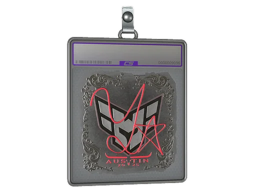 Placa de pegatinas | yxngstxr (reflectante) | Austin 2025