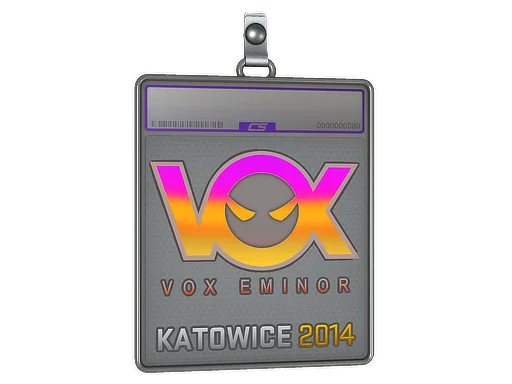 Klistermärkesfodral | Vox Eminor (Holo) | Katowice 2014