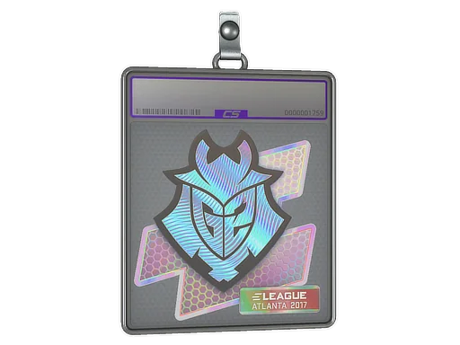 Placa de pegatinas | G2 Esports (holográfica) | Atlanta 2017