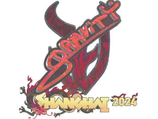 Klistermärke | Graviti (holo) | Shanghai 2024