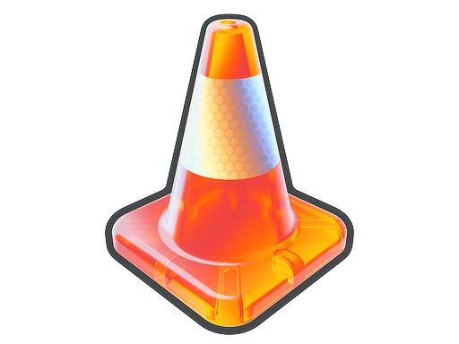Sticker | Cone Zone (Holo)