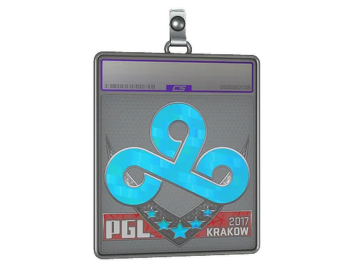Placa de pegatinas | Cloud9 (holográfica) | Cracovia 2017