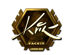 印花 | Kvik（金色）| 2018年伦敦锦标赛