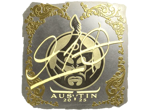 Adesivo | 910 (Dourado) | Austin 2025