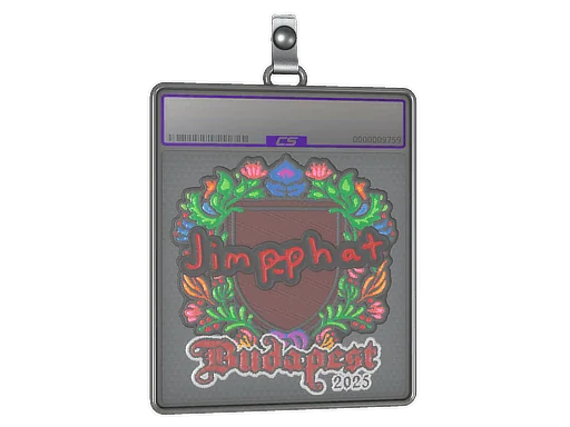 Placa de Adesivo | Jimpphat (Bordado) | Budapeste 2025