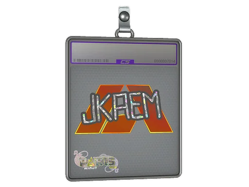 Klistermärkesfodral | jkaem (Glitter) | Paris 2023
